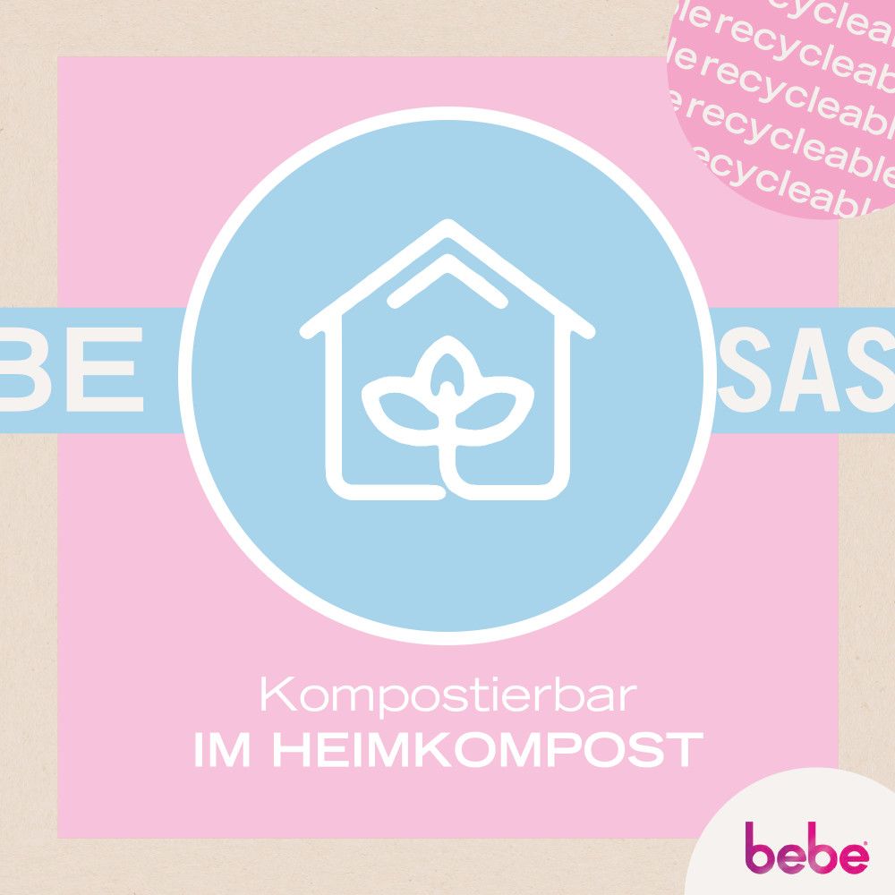 bebe - Reinigungstücher "Erfrischend" 6er-Pack