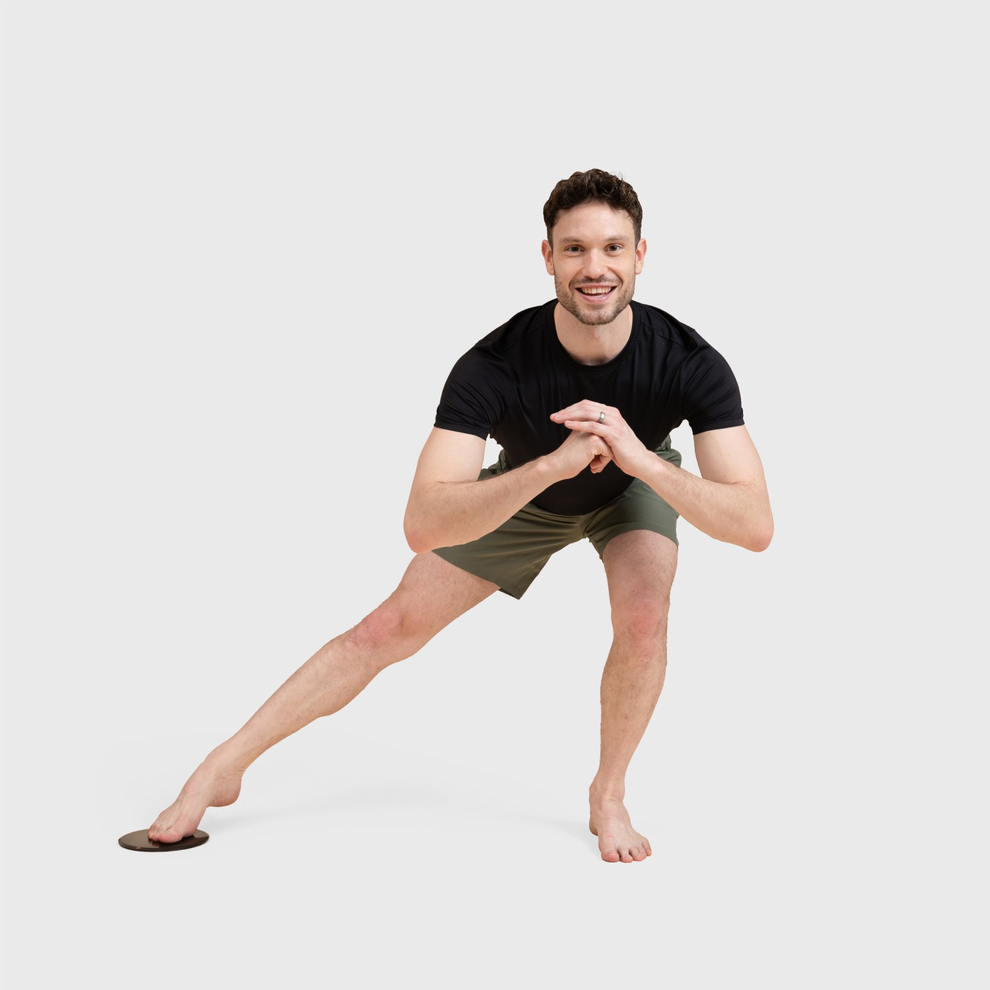 Gymondo Pilates Slider, schwarz