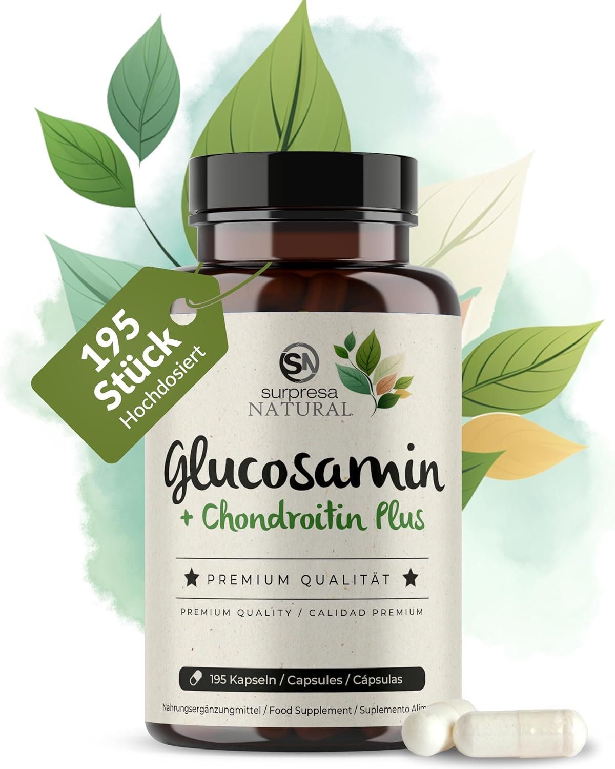 Surpresa Natural Glucosamin Chondroitin Kapseln