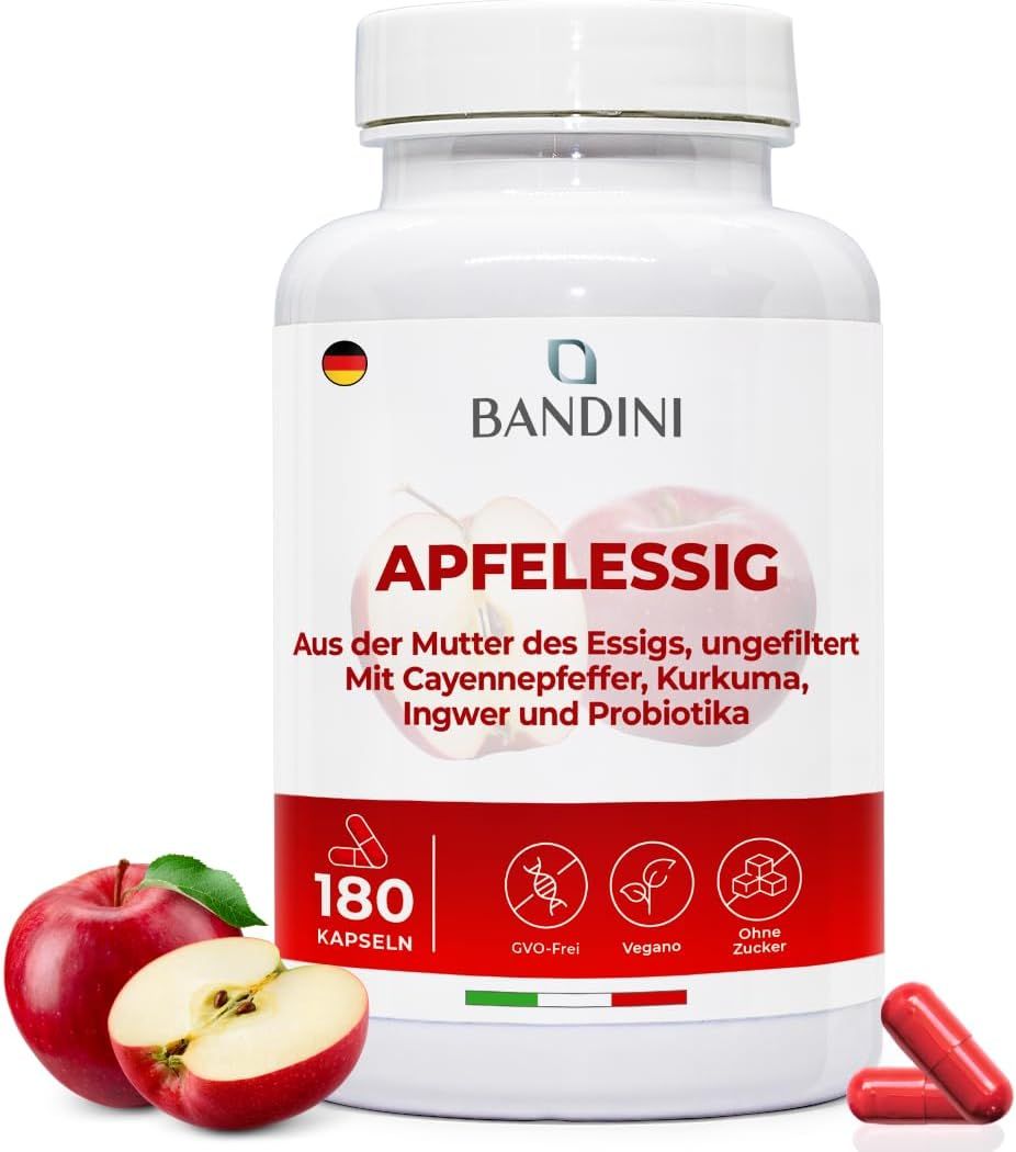 Bandini Apfelessig Komplex Kapseln 180 St