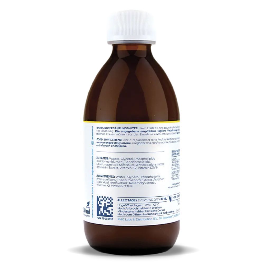 ActiNovo Vitamin D3 + K2 Liposomal