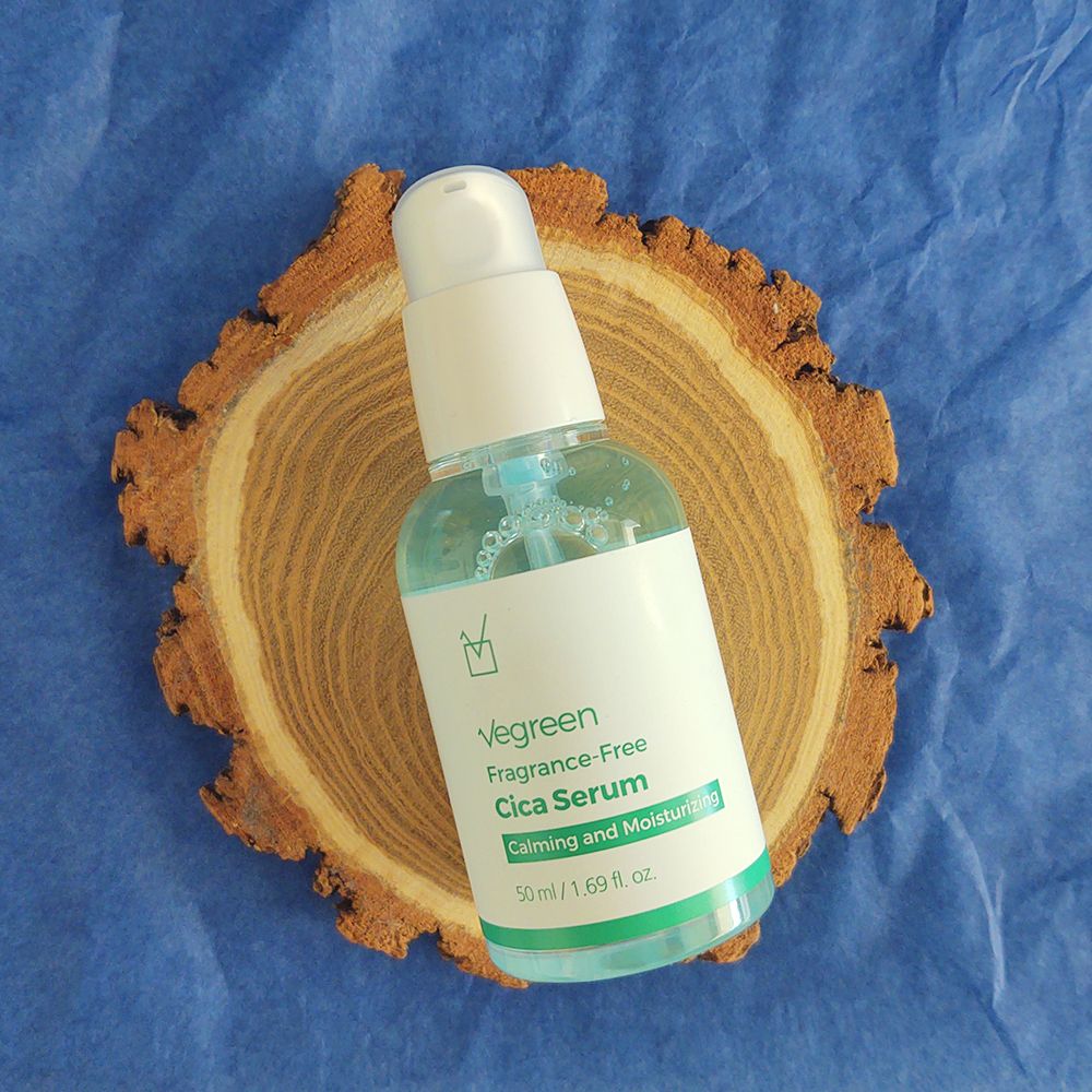 VEGREEN Cica Fragrance-free Face Serum