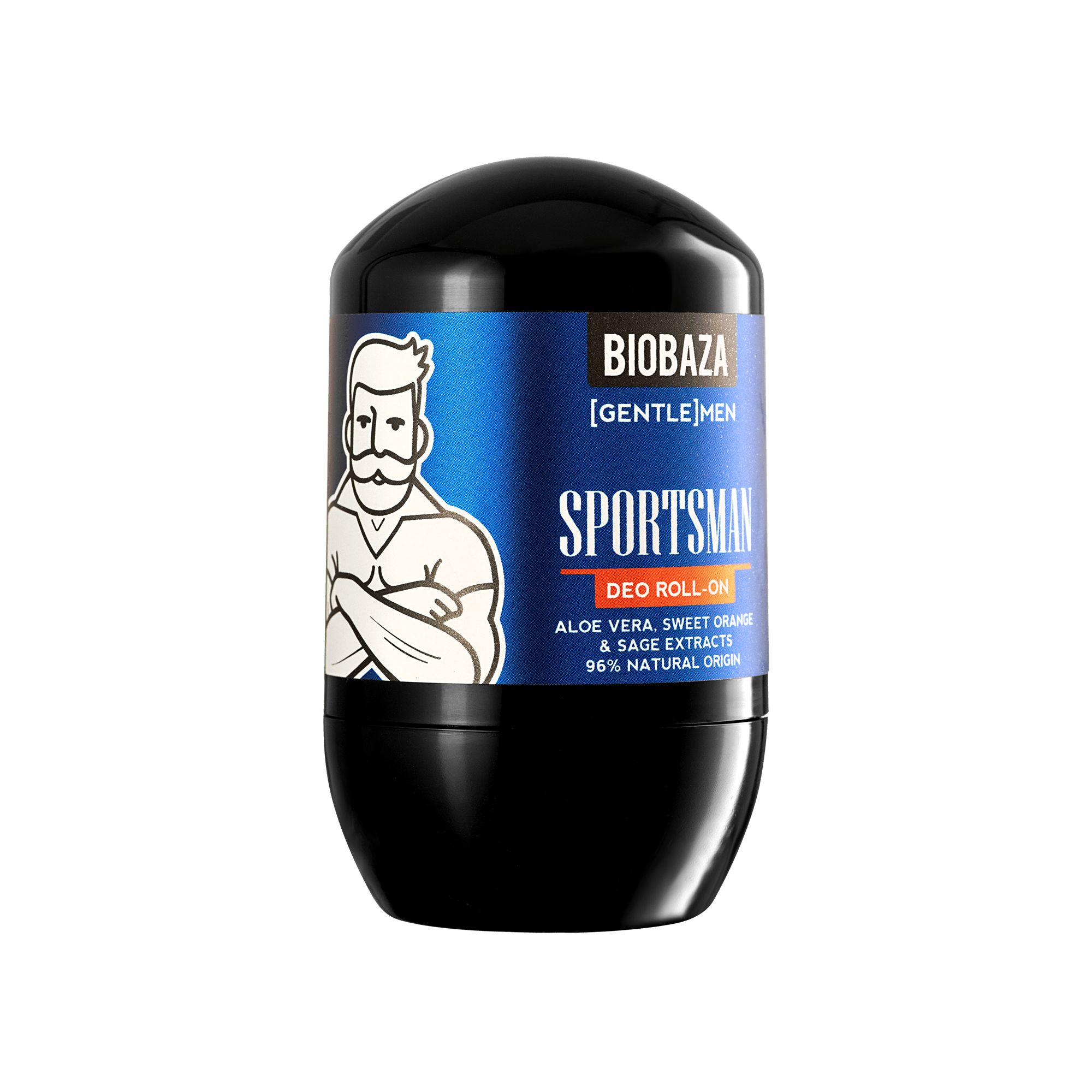 Deo Roll-On Sportsmen – Natürlicher 24h Schutz