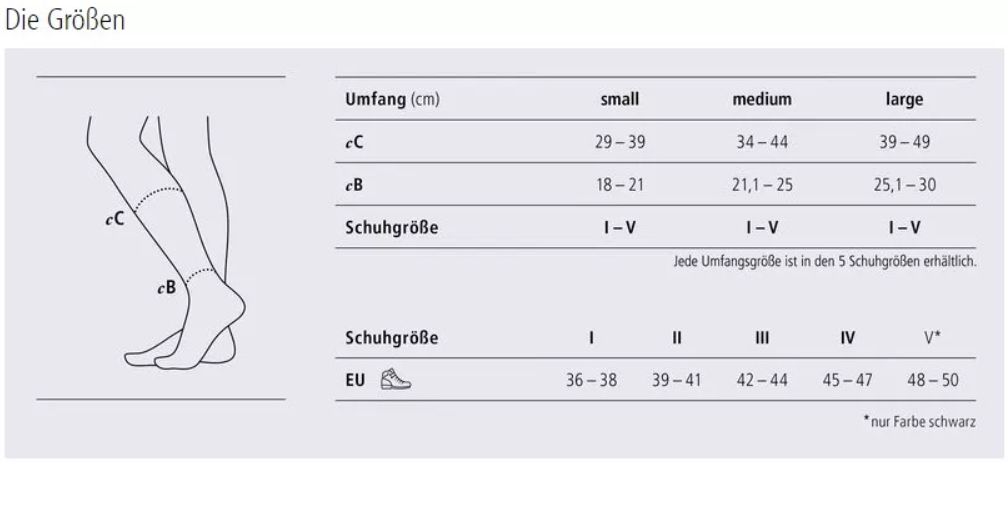 Ofa Gilofa Baumwolle Kompressions-Stützstrumpf