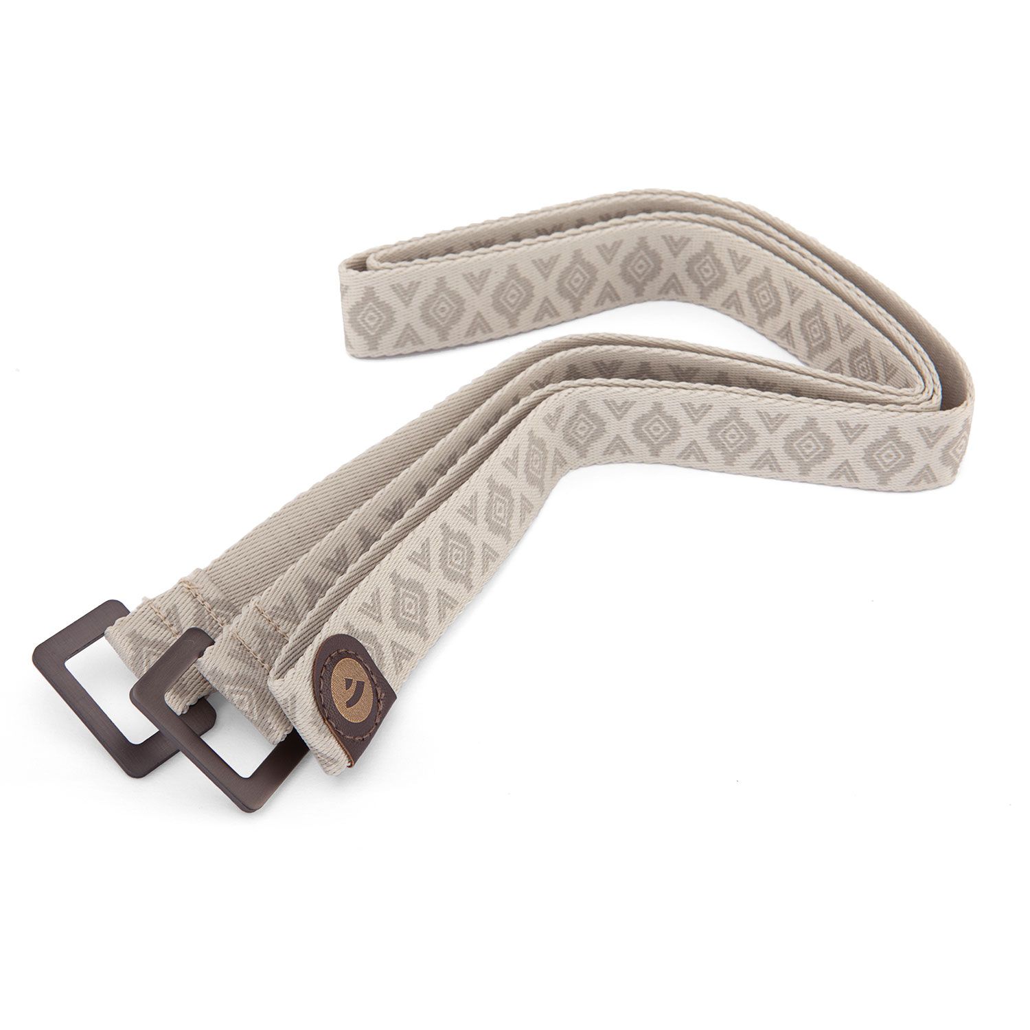 bodhi Yogamatten-Tragegurt gemustert, ETHNO Print ecru