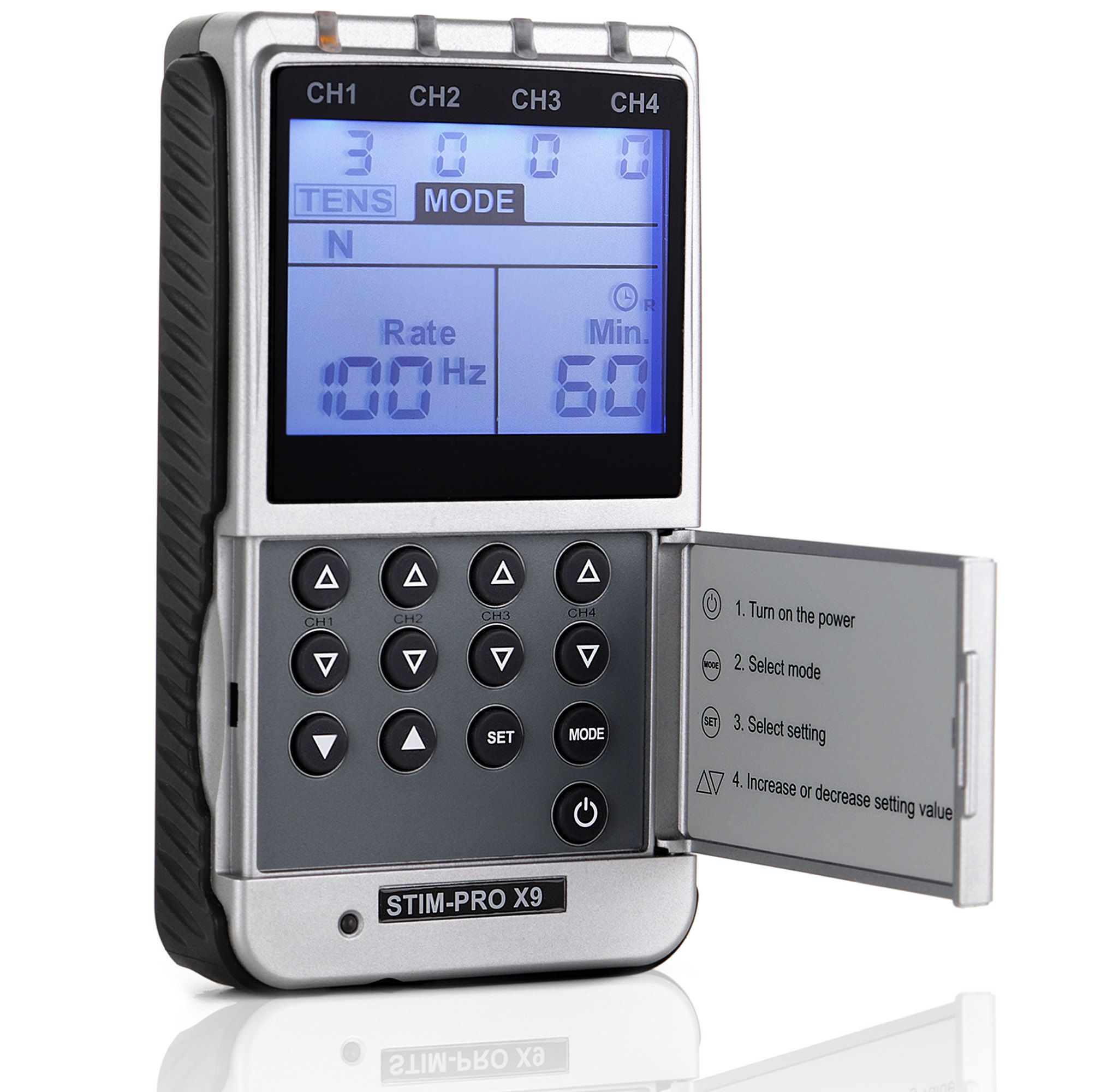 axion® 4 Kanal TENS EMS Kombigerät STIM-PRO X9+