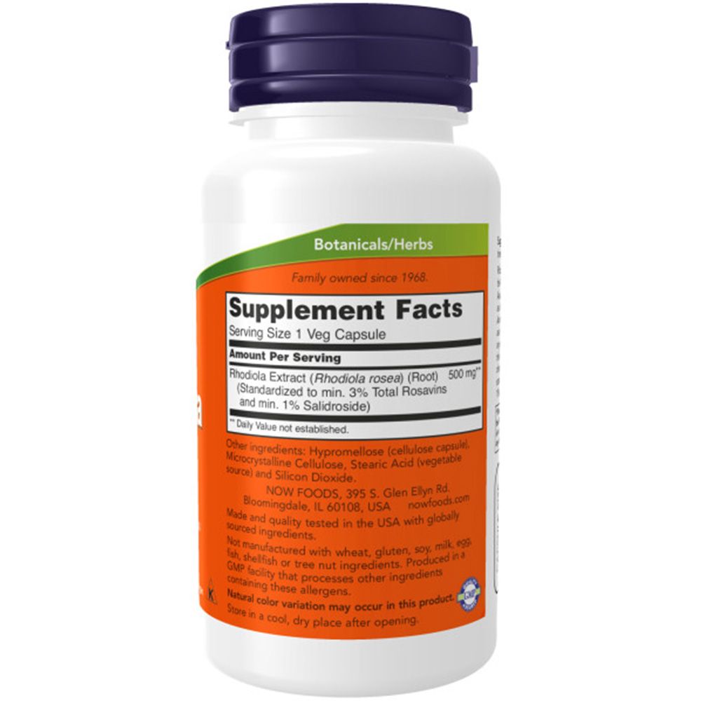 Now Foods, Rhodiola, 500mg
