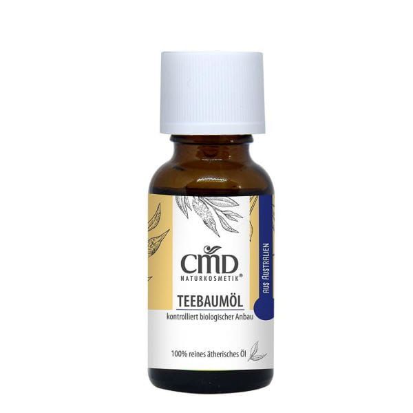 CMD Naturkosmetik Teebaumöl aus kontrolliert biologischem Anbau - mit Tropfeinsatz