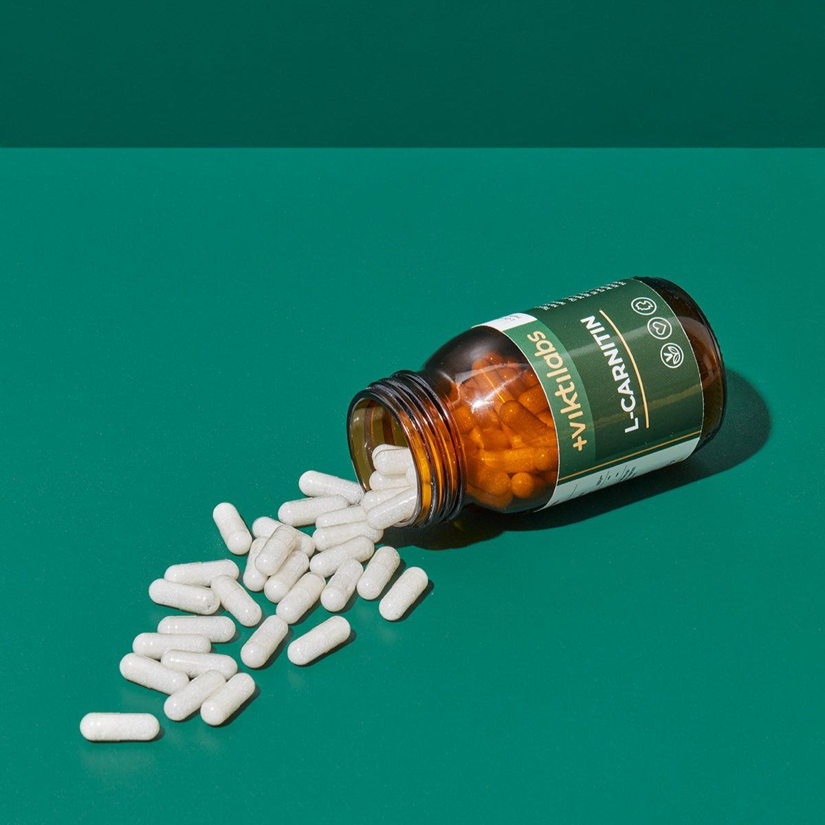 Viktilabs L-Carnitin: 90 Kapseln mit L-Carnitin Tartrat