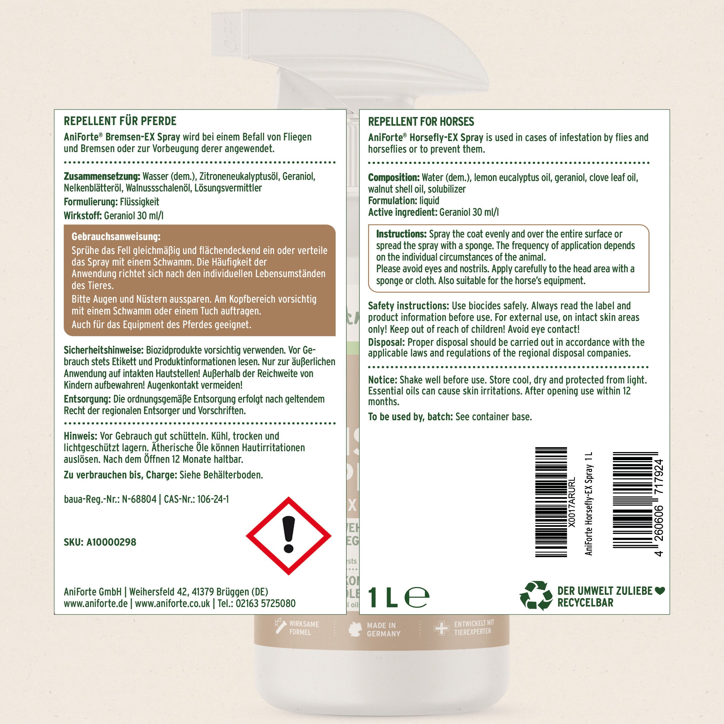 AniForte Bremsen-EX Fliegenspray