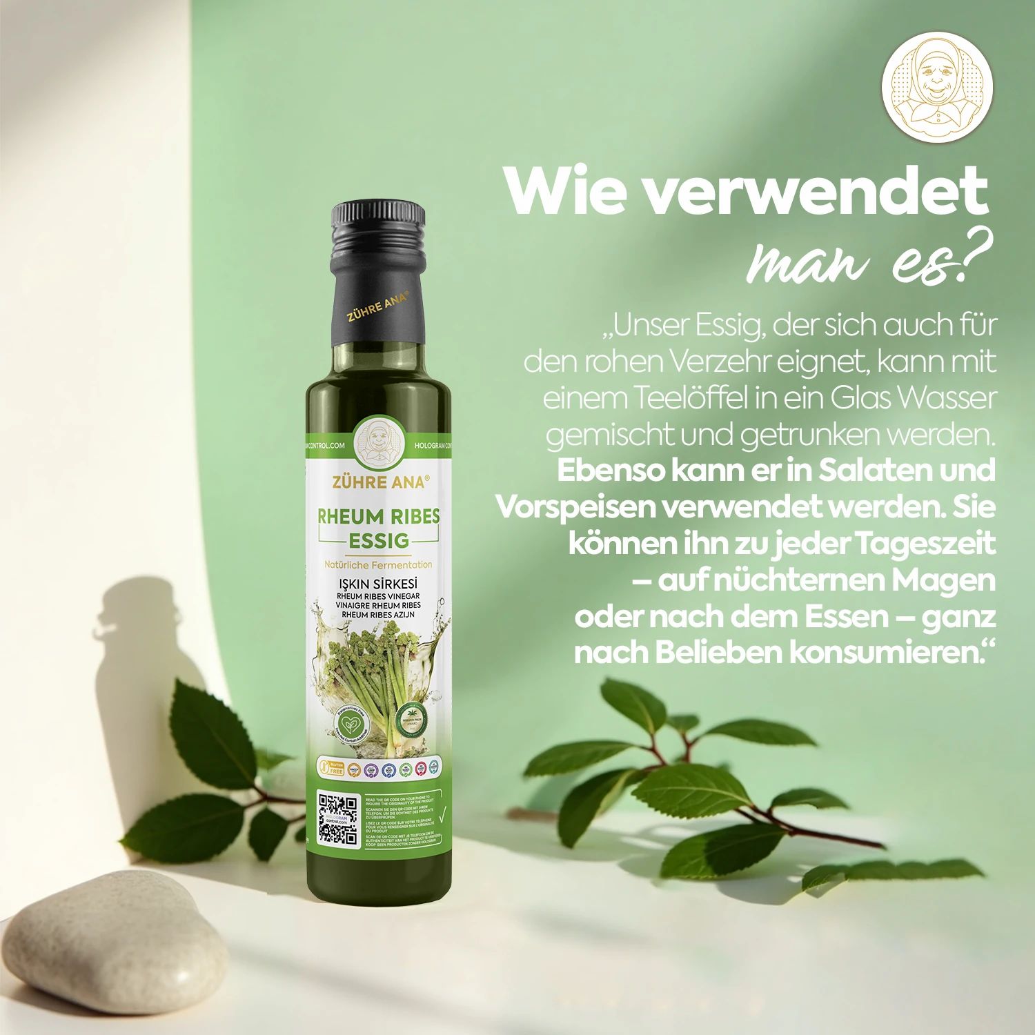 Zühre Ana | Rheum Ribes Essig
