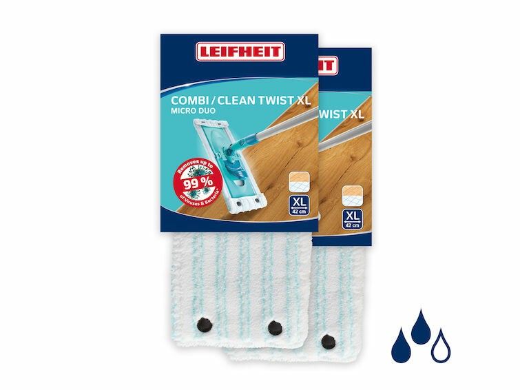 Leifheit Clean Twist micro Duo XL Wischüberzug