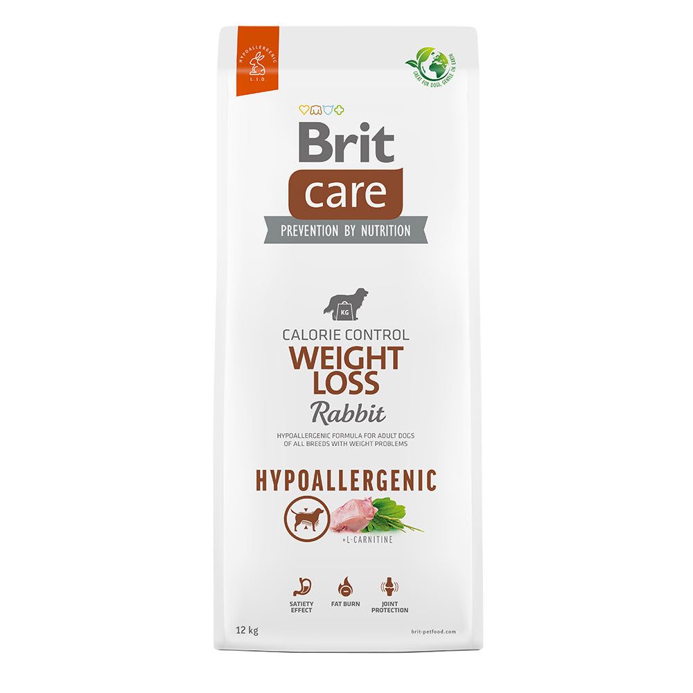 Brit Care Dog - Hypoallergenic Weight Loss Rabbit 12 kg Futter