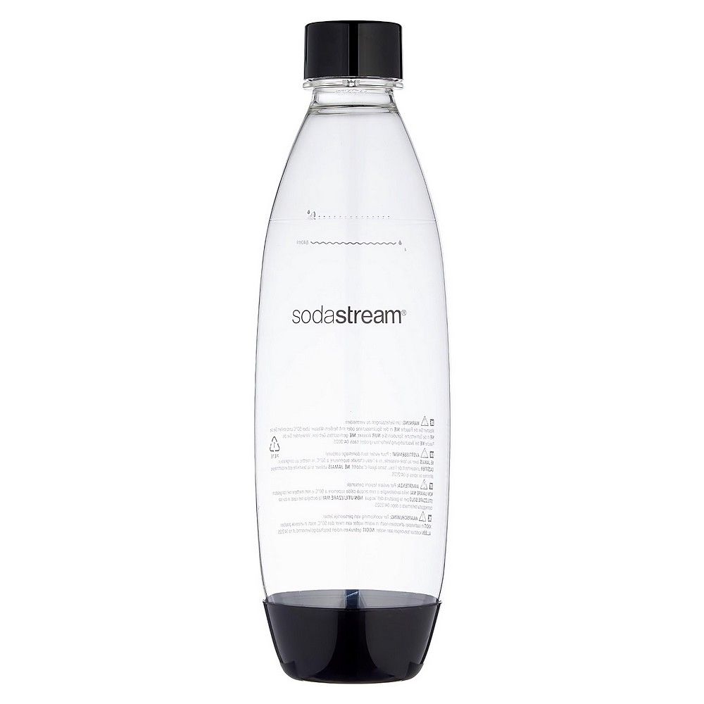 SodaStream Fuse 3x 1L Flaschen, schwarz/weiß