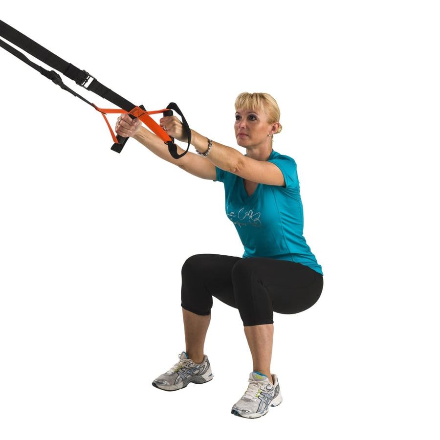 Sport-Knight® Suspension-Trainer mit Tragetasche und Trainingsplan
