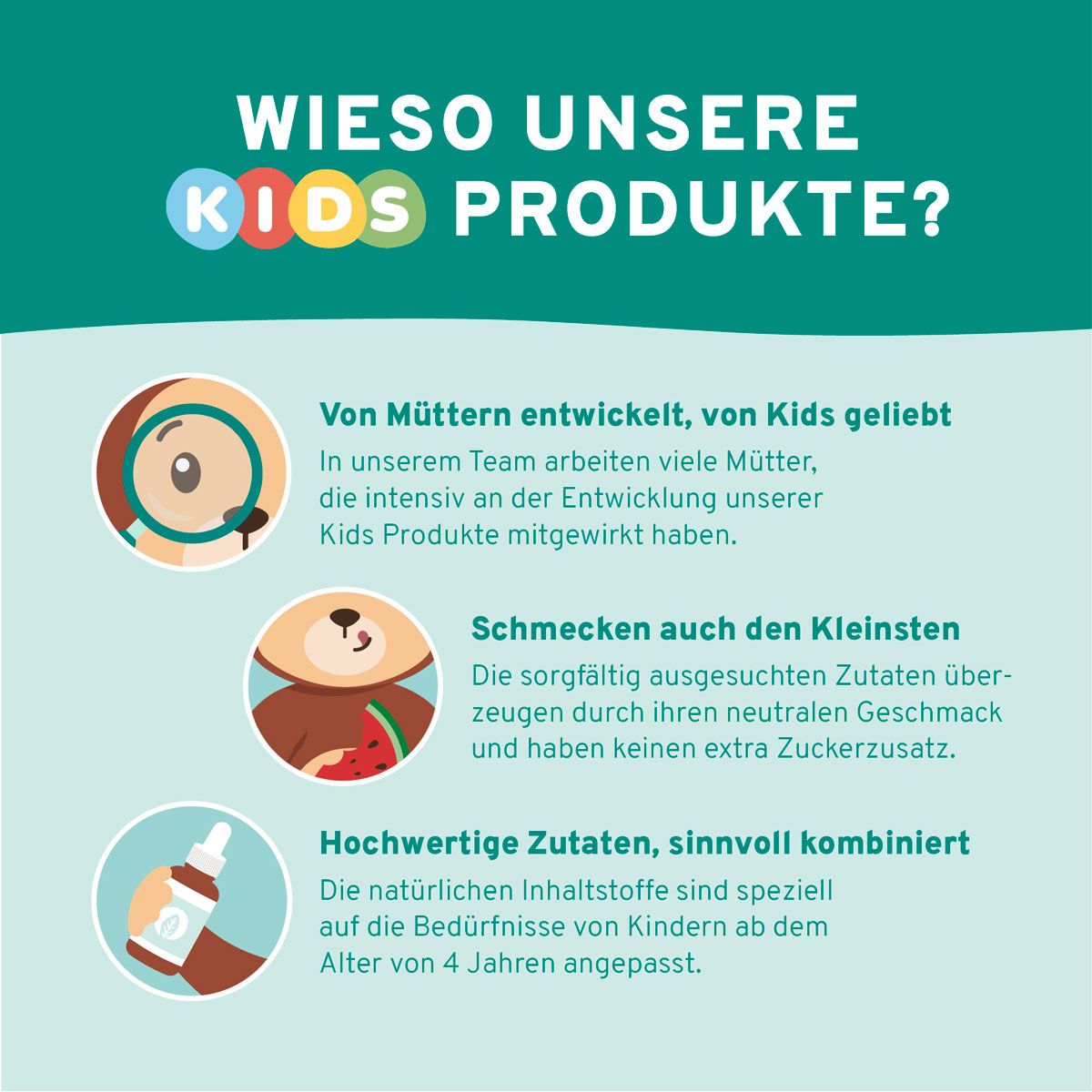 InnoNature Omega 3 Kids Tropfen | natürlich aus der Mikroalge Schizochytrium | vegan