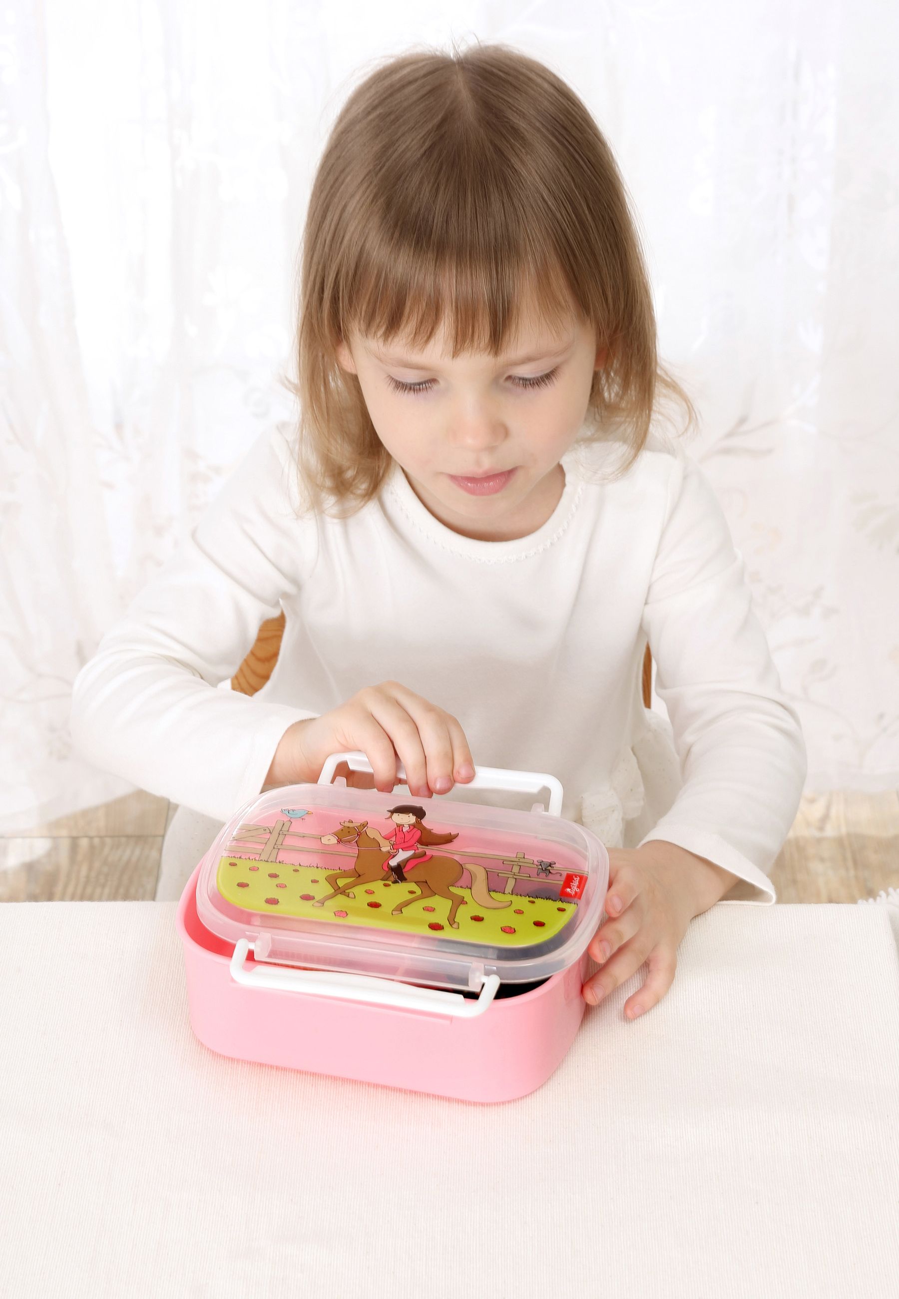SIGIKID Brotdose Lunchbox mit Rohkostschälchen