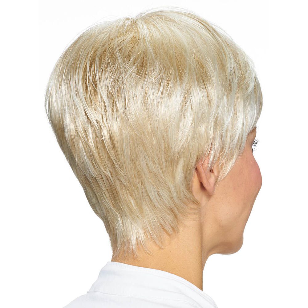 Perücke Nina von trendhair in Weiß-/Lichthellblond gesträhnt
