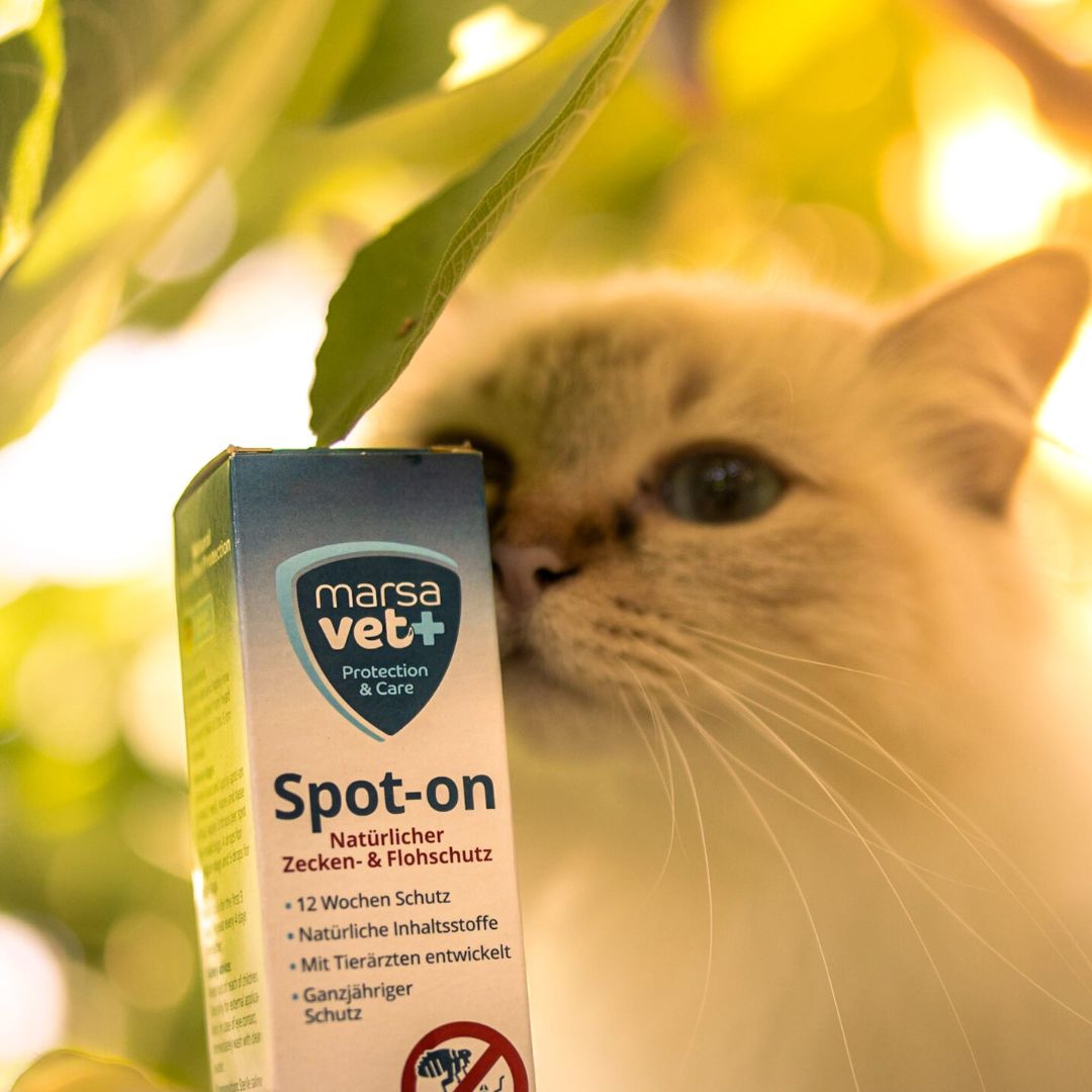 Marsavet Spot-On Zecken- und Flohschutz für Hunde, Katzen, Nager & Vögel