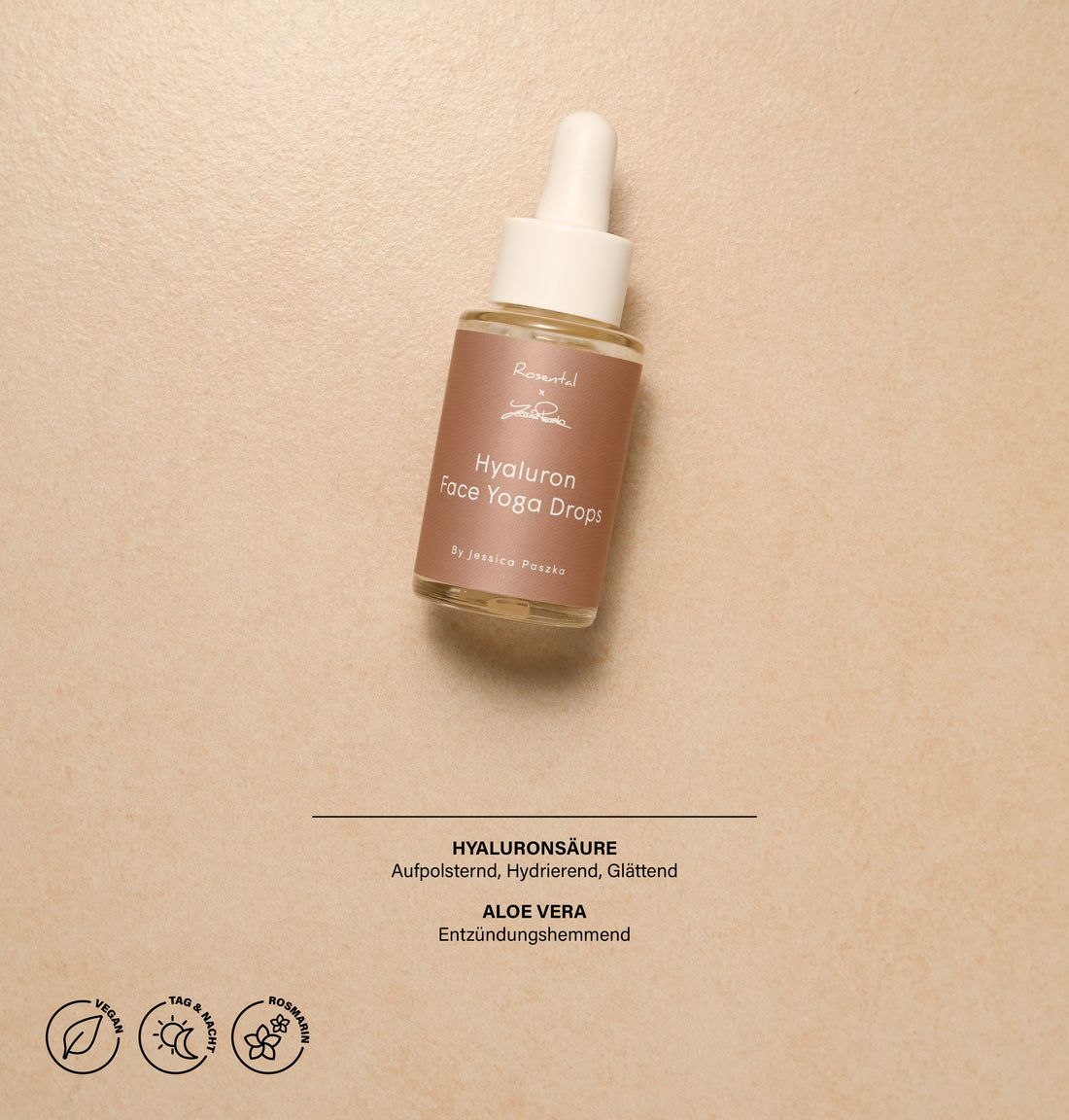 Rosental Organics Hyaluron Face Yoga Drops