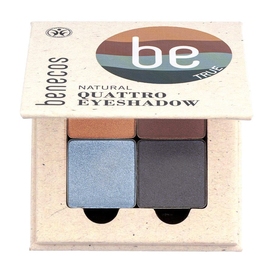 benecos Quattro Eyeshadowtrue blue 4 g Veganfreundlich