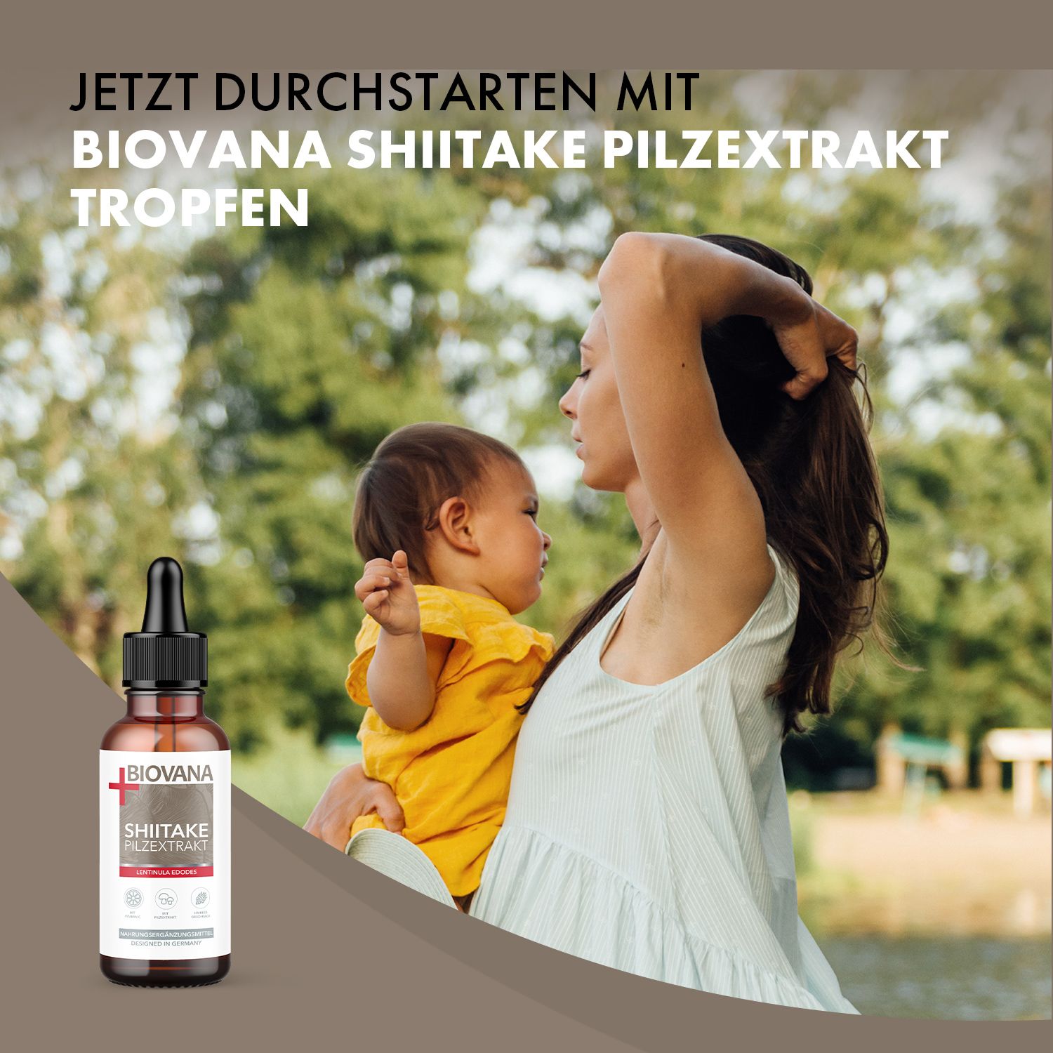 Biovana Shiitake Pilze Extrakt