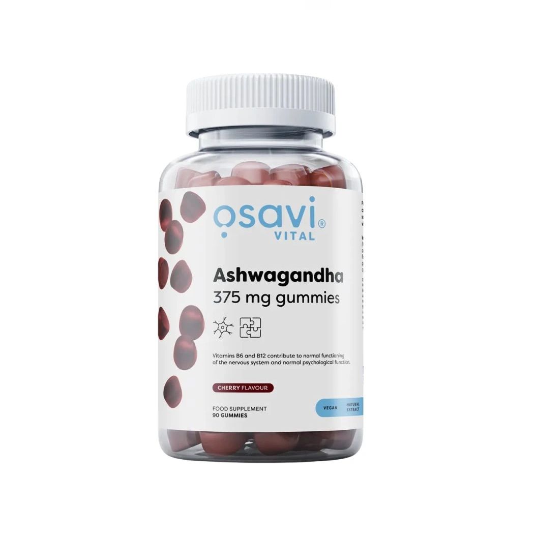 Osavi Ashwagandha Gummibärchen, Kirsche 90 St Gummibärchen