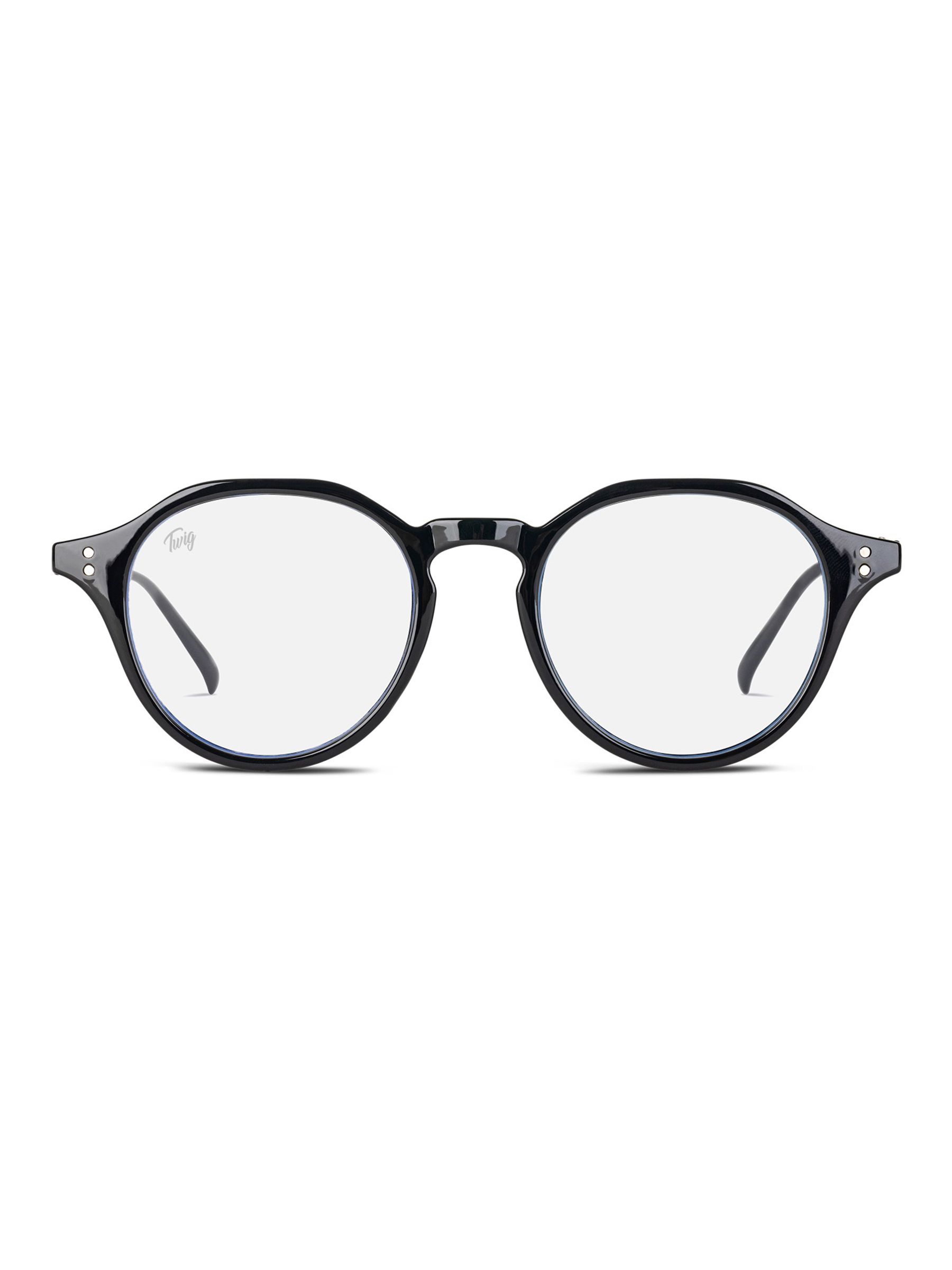 Twig occhiali luce blu da schermo blueblock Langevin unisex Obsidian Black