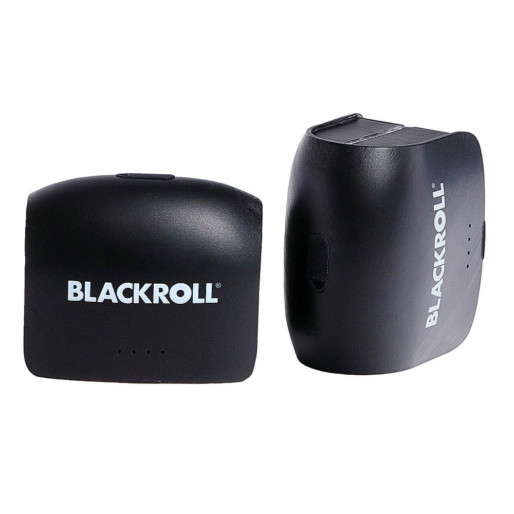 Zwei schwarze BLACKROLL Kompressionsstiefel-Module nebeneinander.