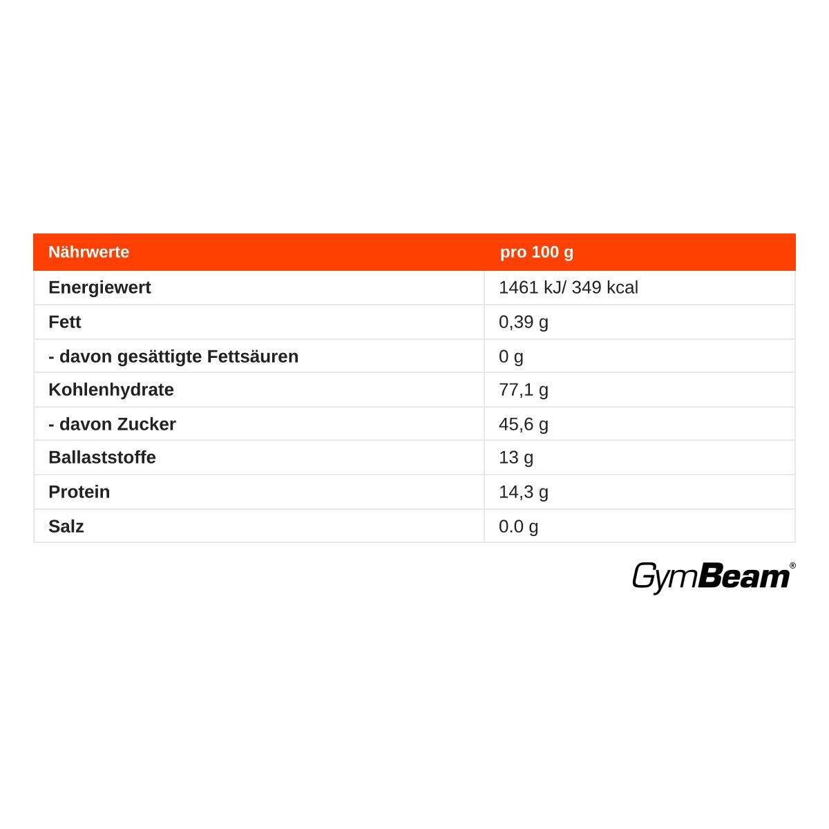 GymBeam Gojibeeren getrocknete Früchte