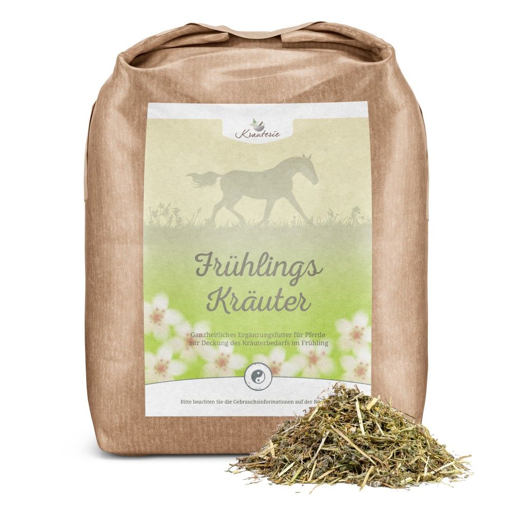 Krauterie Frühlings Kräuter für Pferde