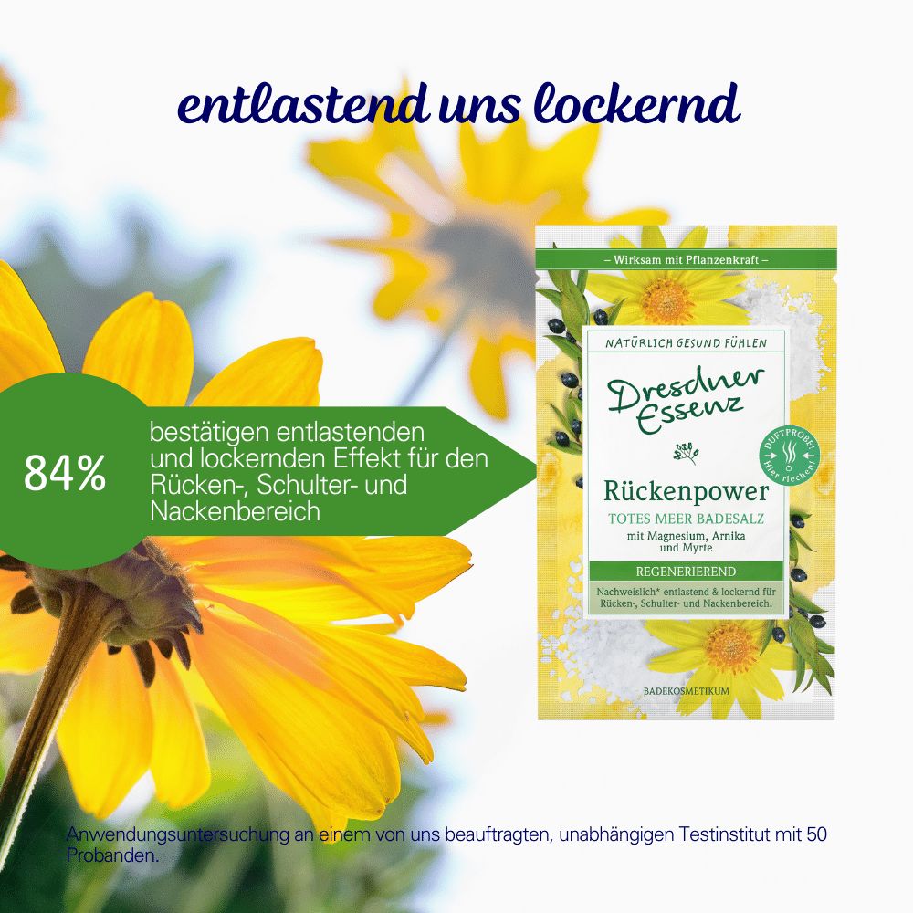 Dresdner Essenz - Totes Meer Badesalz Rückenpower