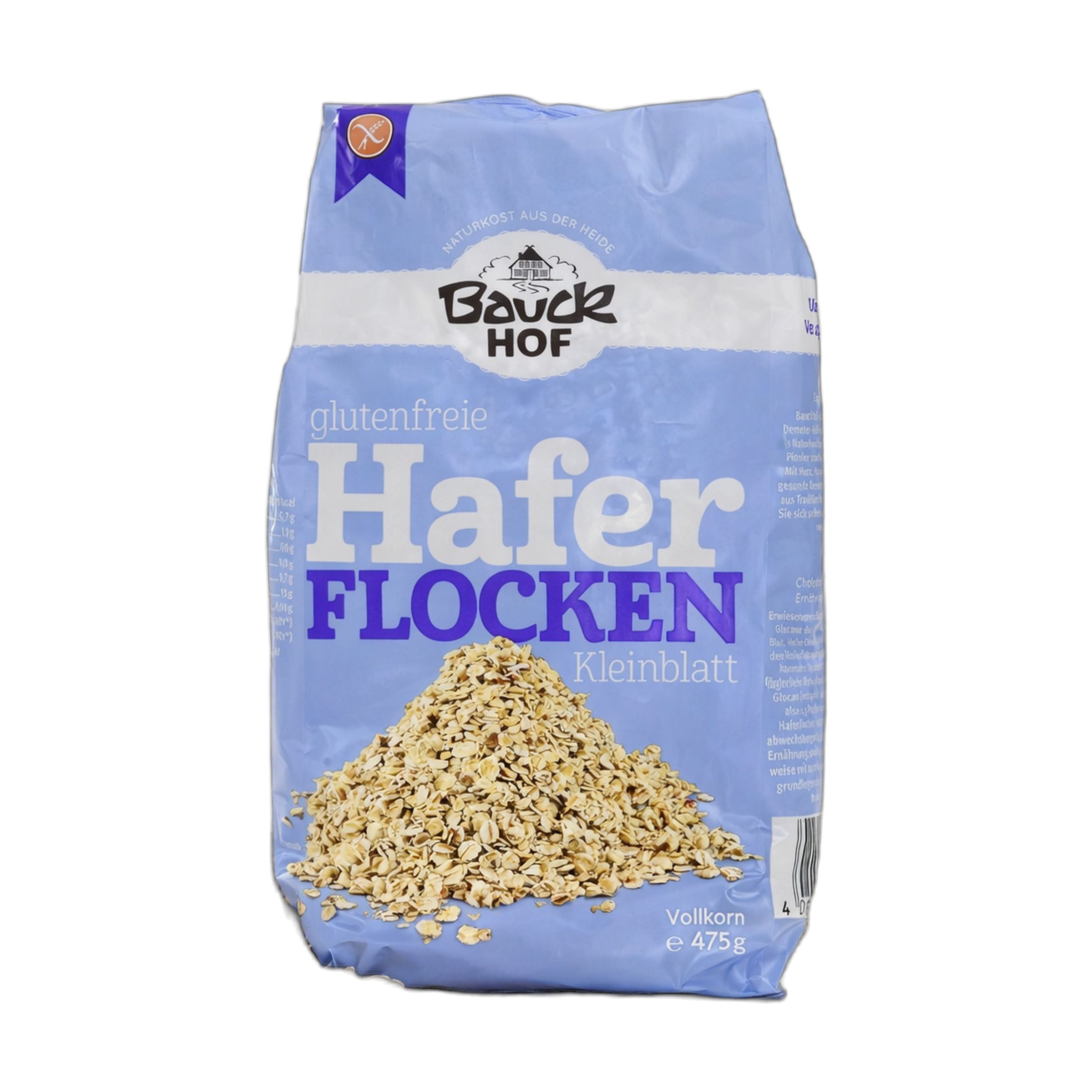 Bauckhof Bio Haferflocken Kleinblatt 1 B Flocken