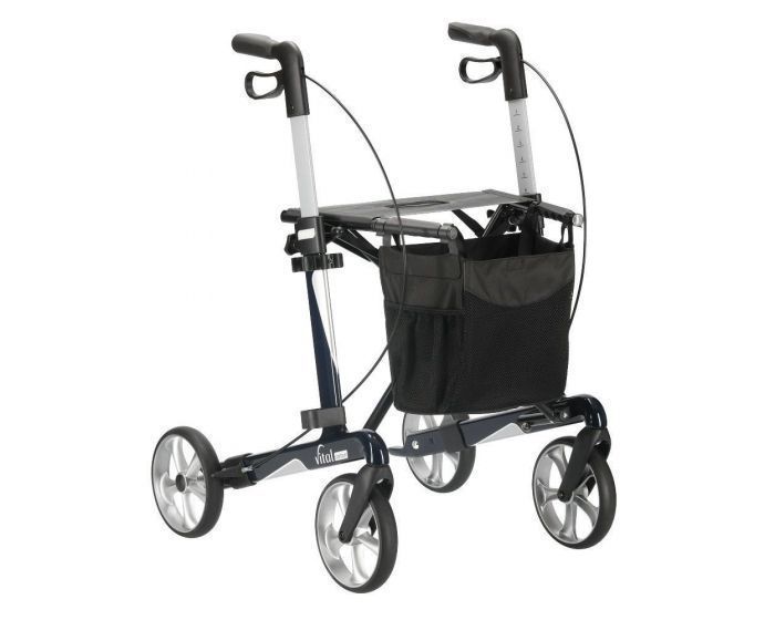 Rollator Russka Vital Carbon Sitzhöhe 62 cm