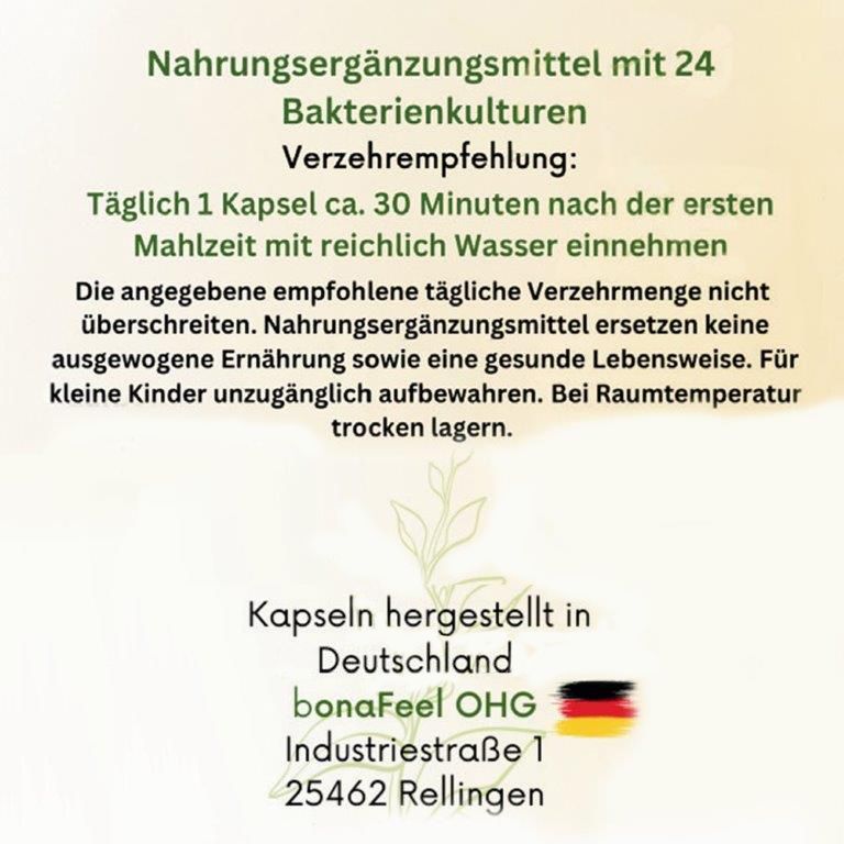 BONAVAL Biotic 90 Kapseln - Vielfältiger Schutz bei Antibiotika Einnahme und als Kur