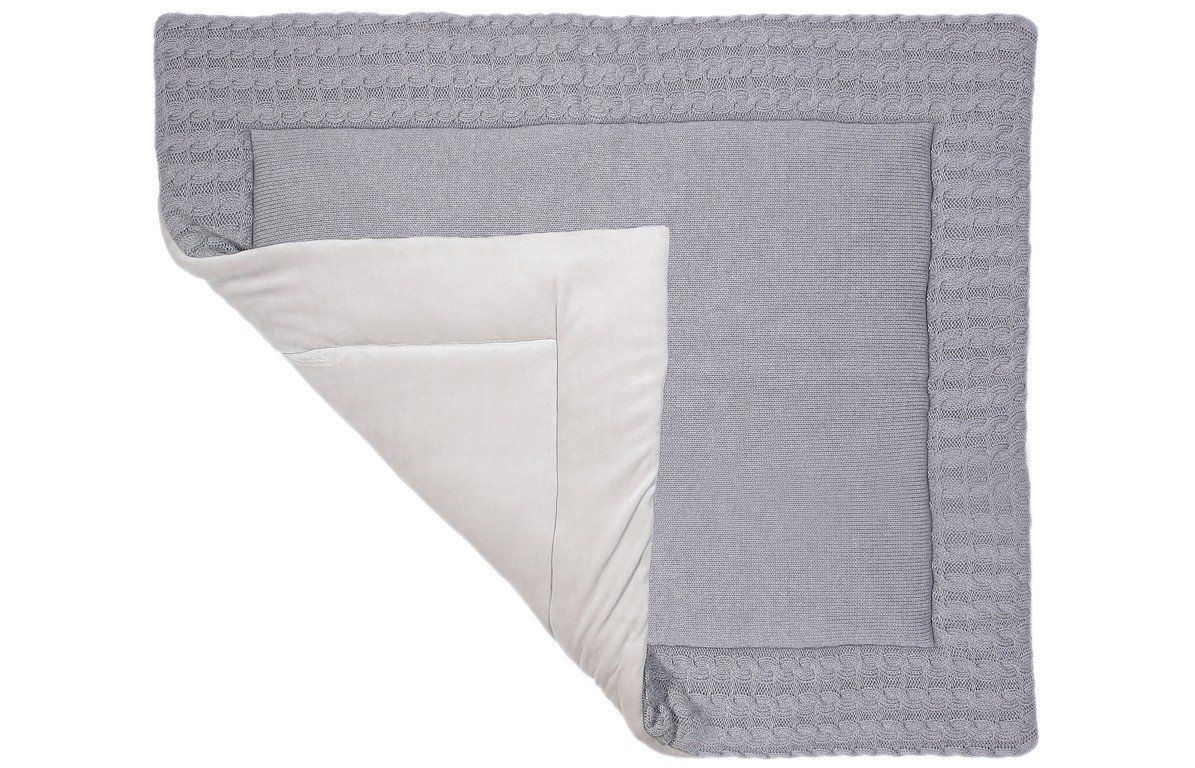 Kindsgut Krabbeldecke Grau