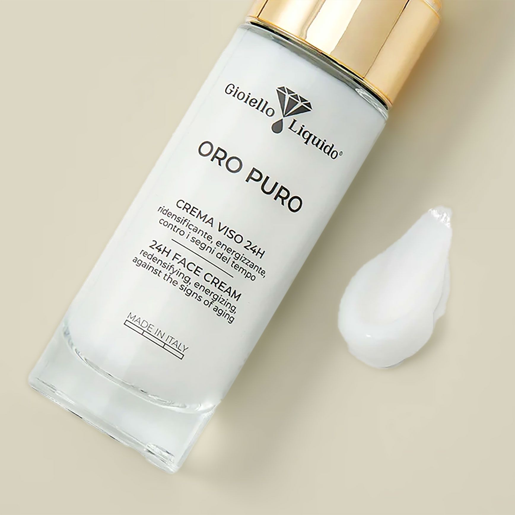 Gioiello Liquido 24h Gesichtscreme "Pure Gold“