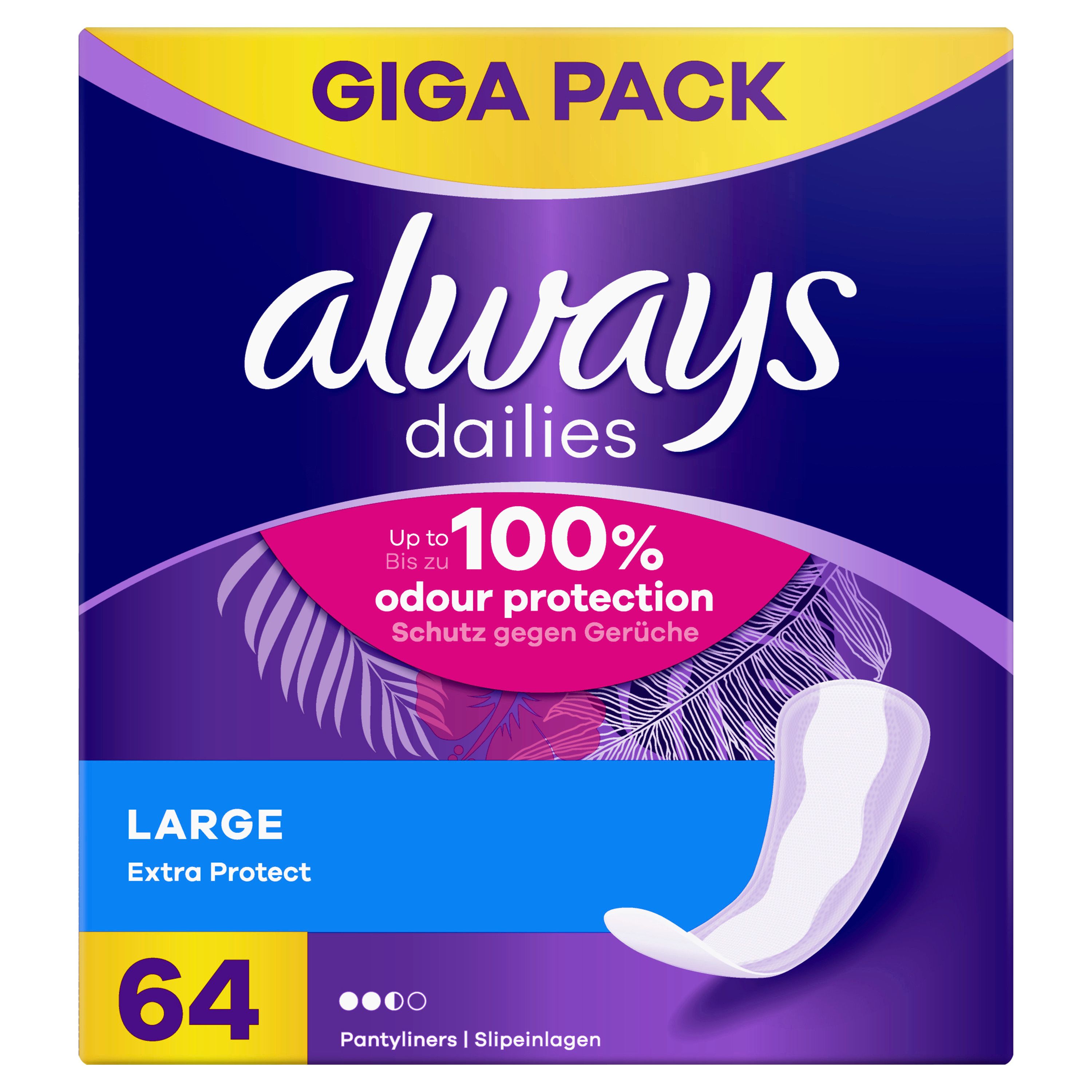 always - Gigapack Slipeinlage "Extra Protect Large"