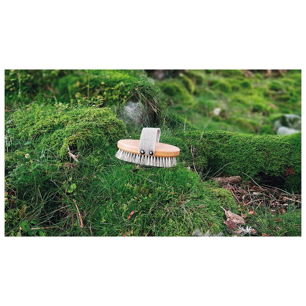 Waldkraft Massagebürste Fibre-Rosshaar
