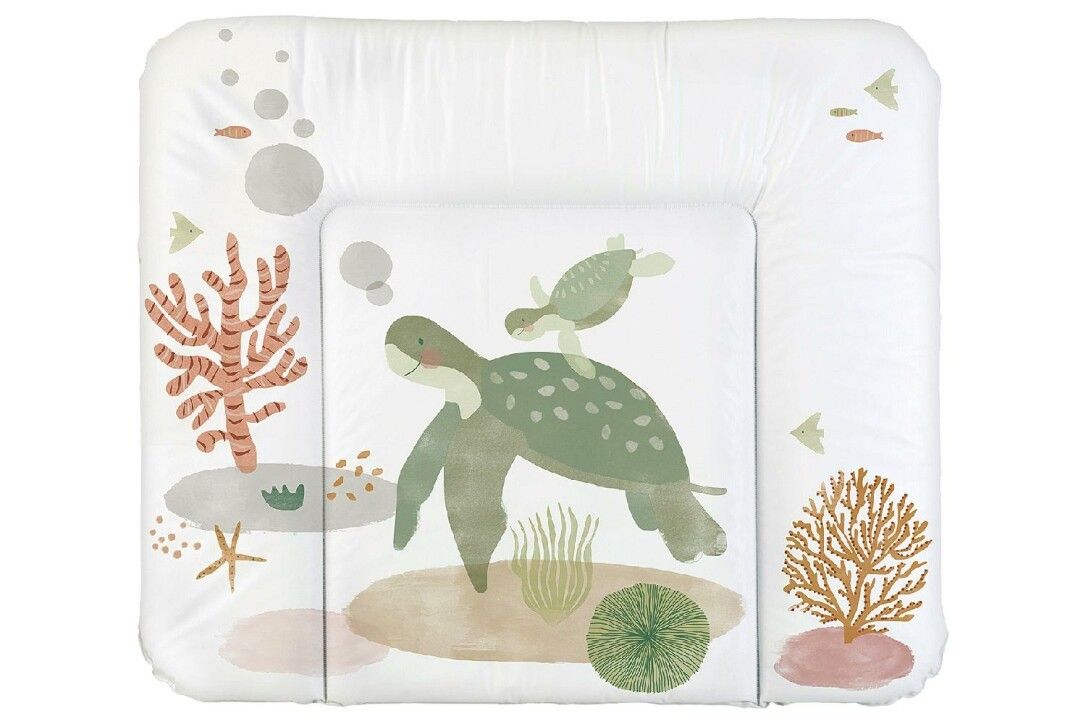 Rotho Babydesign Matelas à Langer Large Sea Life - Blanc 20062 0001