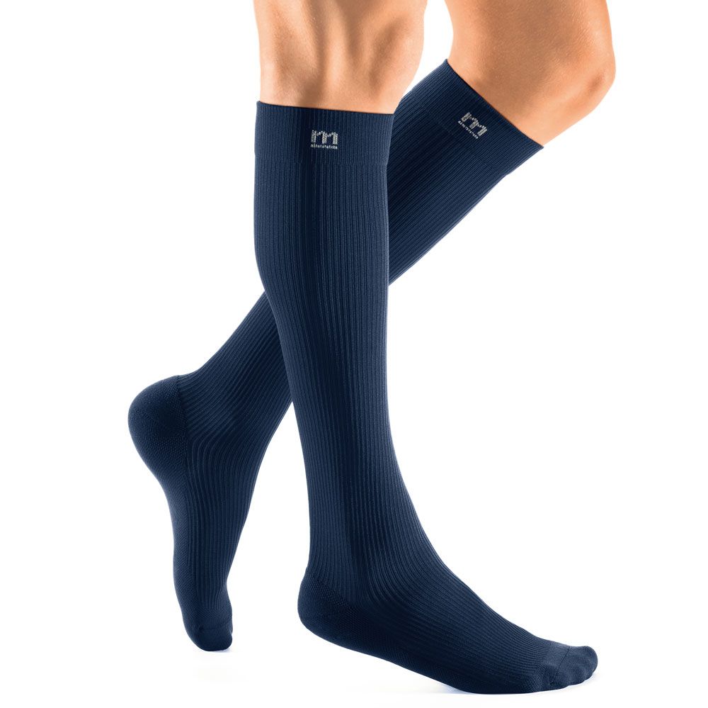 mediven active CCL2 Kompressionsstrümpfe kurz (37-42 cm) mit Trikotabschlussrand