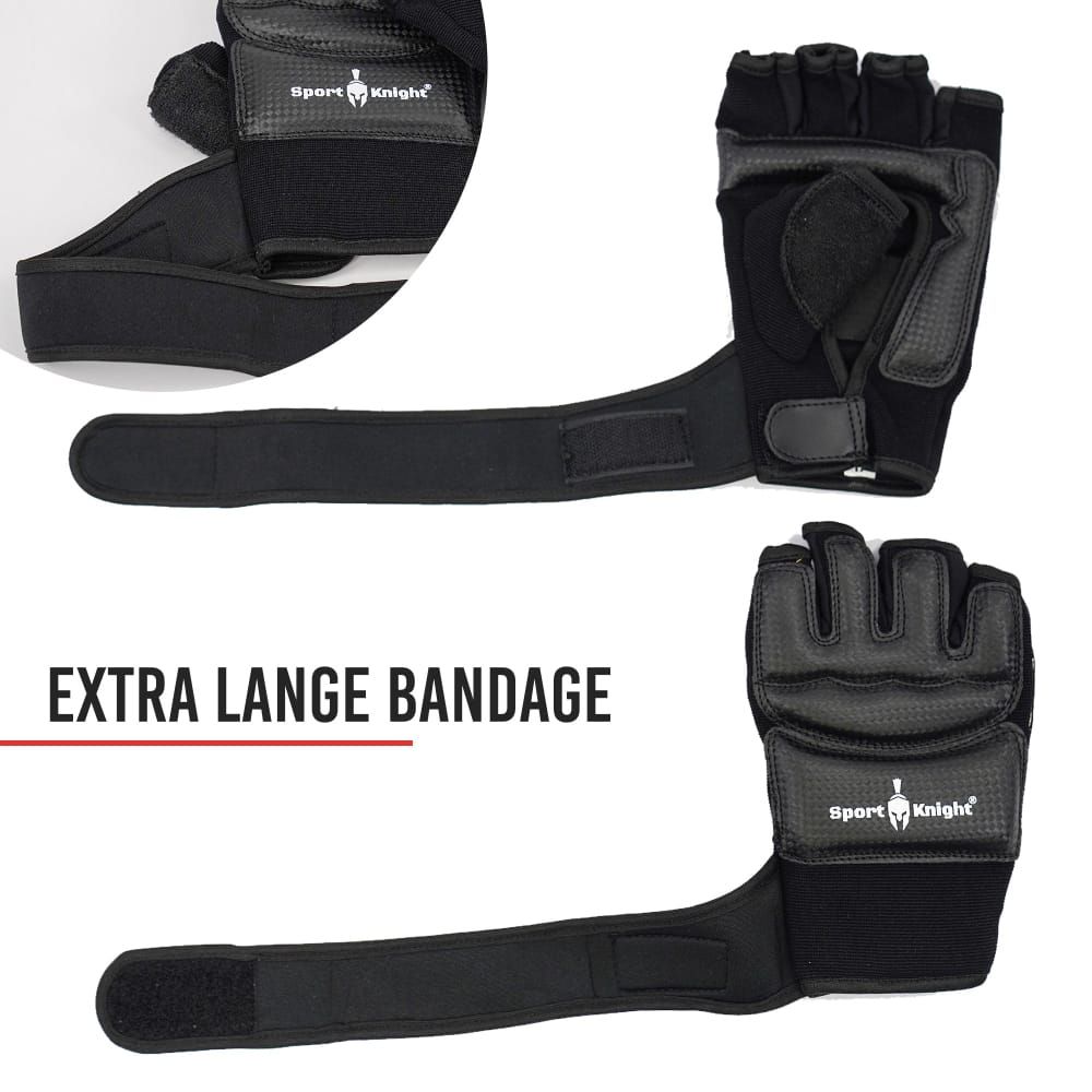 Sport-Knight® MMA Boxhandschuhe Schwarz L 1 P