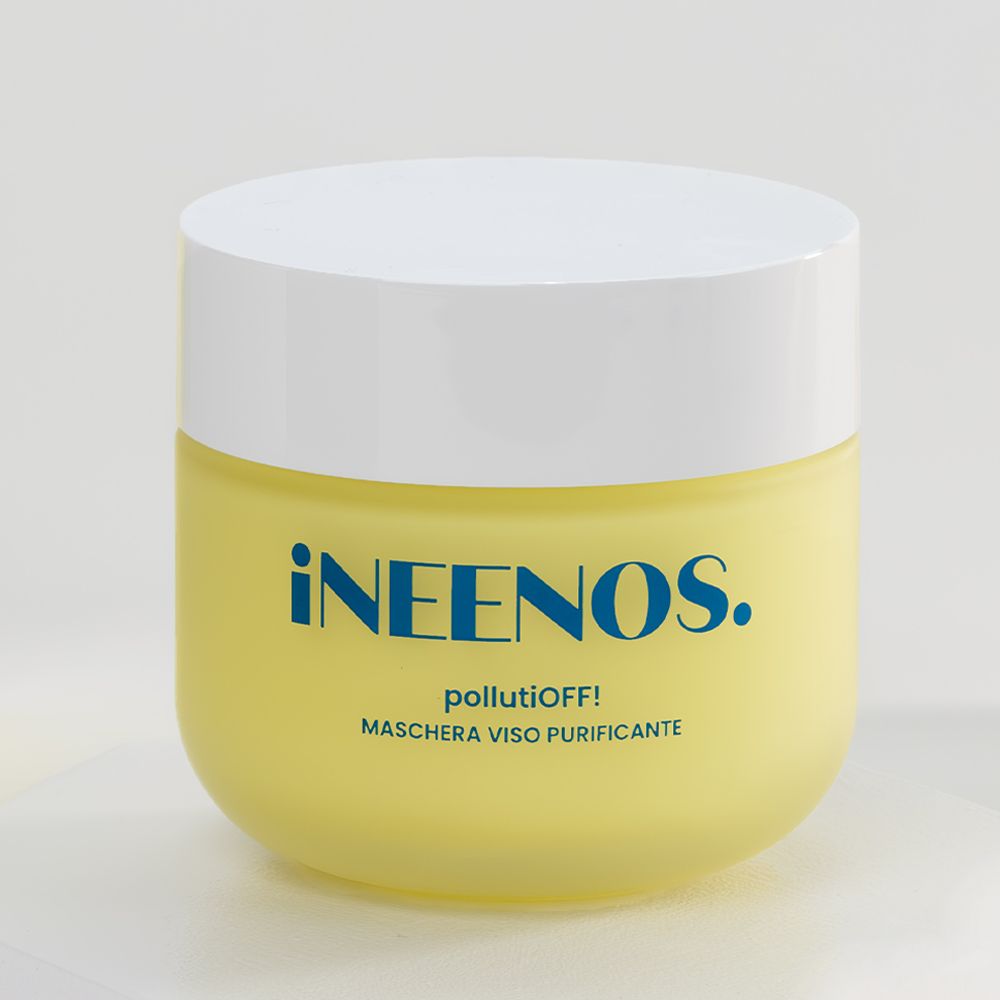 iNEENOS. - pollutiOFF! Purifying anti-pollution mask con Zeolite