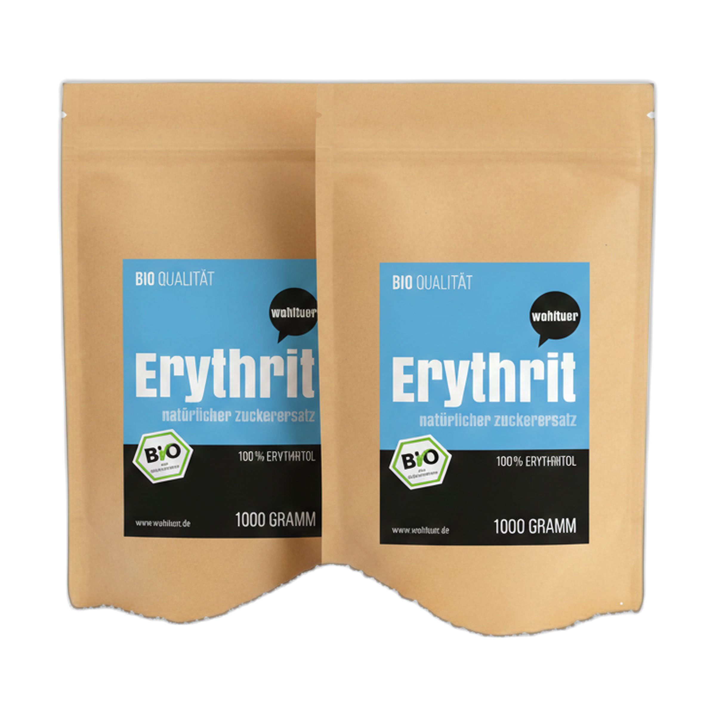 Wohltuer Bio Erythrit Süßmittel 1000 g