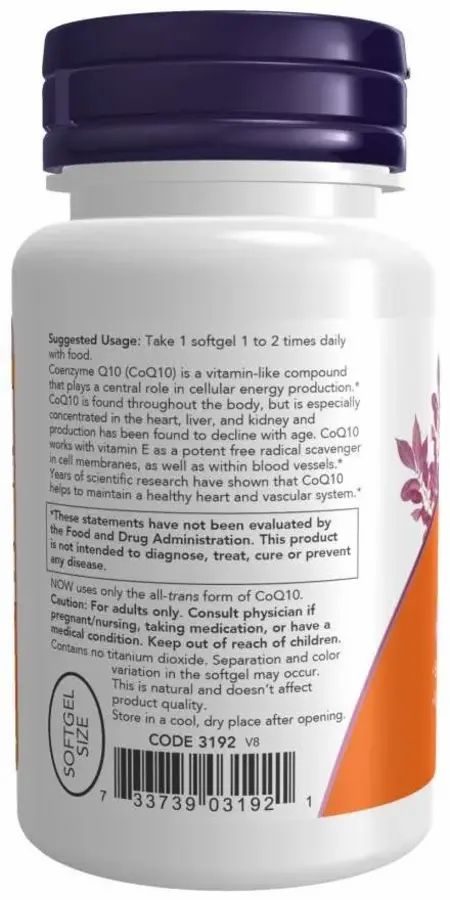NOW FOODS CoQ10 50 mg