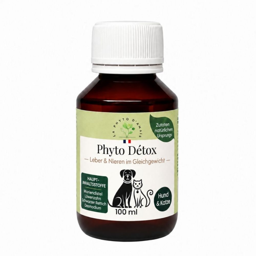 Phyto Mobilité Articulaire Flasche mit 250ml, für Hunde und Katzen, für Beweglichkeit und Gelenkkomfort.