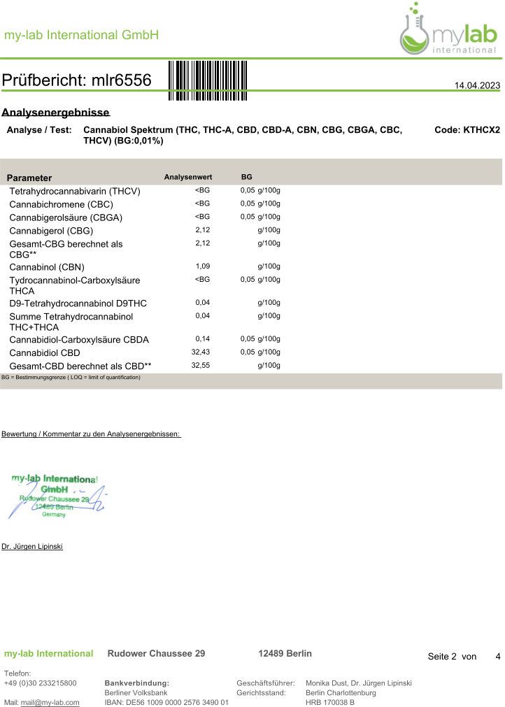 Redfood® CBD ÖL Vollspektrum 30% - 30ml