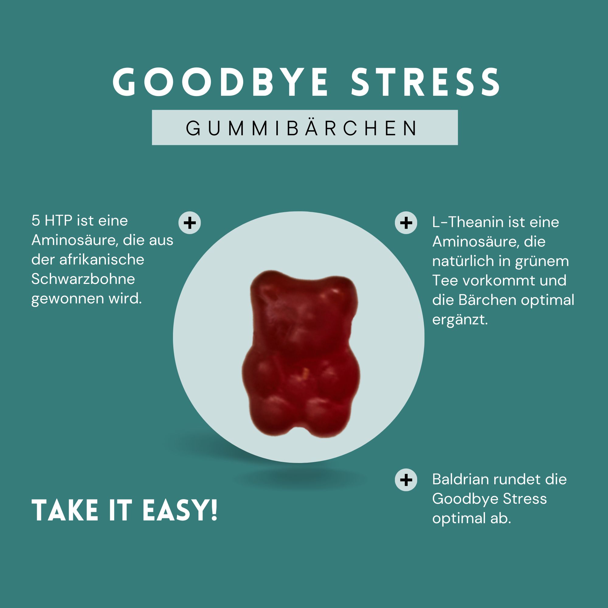 Goodbye Stress Gummies | Gumtamin