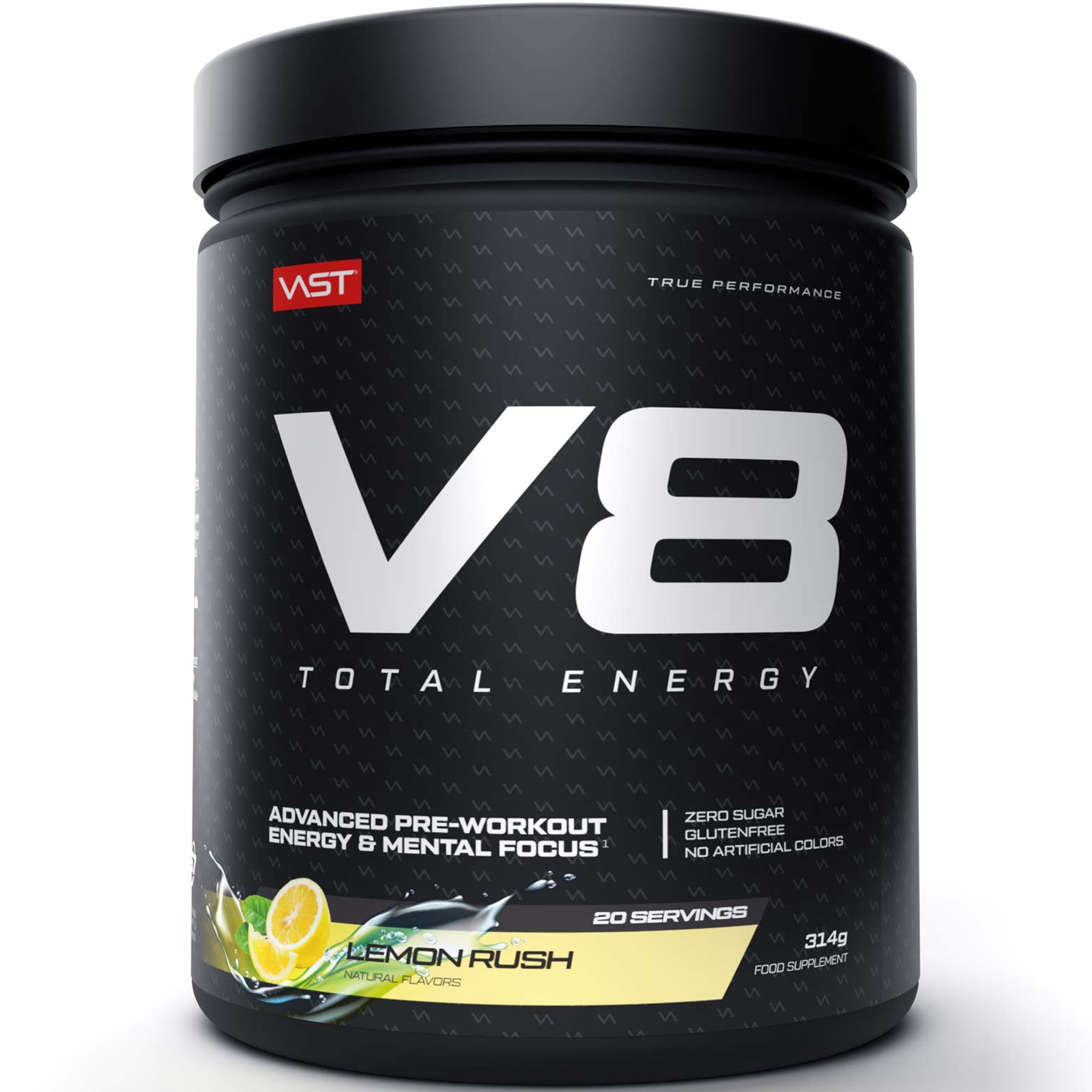 VAST V8 Total Energy - Pre Workout Booster