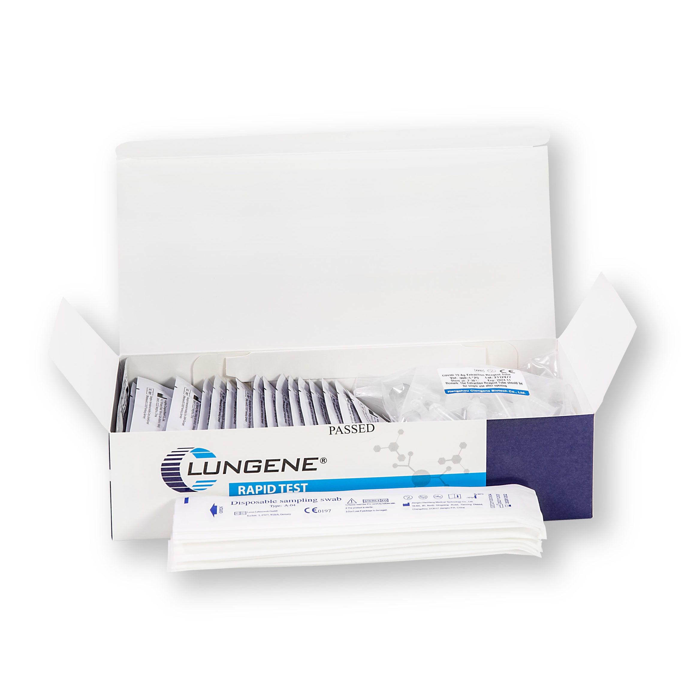 Clungene 3in1 Rapid Profi-Test | Gratis parahealth Corona Tests 25 St